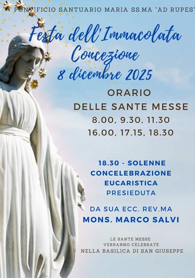 Festa dell'Immacolata Concezione 8/12/2025